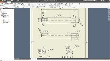 INVENTOR 2019 - DRIVE SHAFT - DRAWING