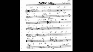 Video thumbnail of "Satin Doll - play along - backing track"