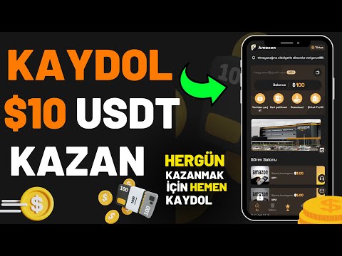 KAYDOL $10 USDT PARA KAZAN 🤑 HERGÜN 93 ₺  Para Kazan 💰 İnternetten Para Kazanma 2023
