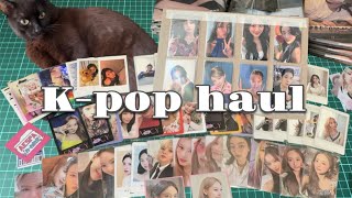 февральская распаковка кпоп фотокарт + обзор моего кота ✨ k-pop haul twice