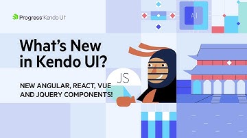 Kendo UI Q2 Release | New Components Across UI for Angular, React, Vue and jQuery!