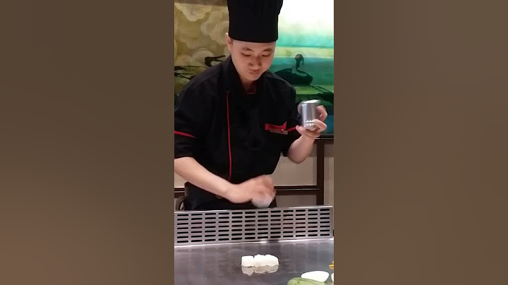베트남 철판요리 화려한 손놀림과 불쇼! Teppanyaki show! Kissho restaurant in Vietnam #shorts