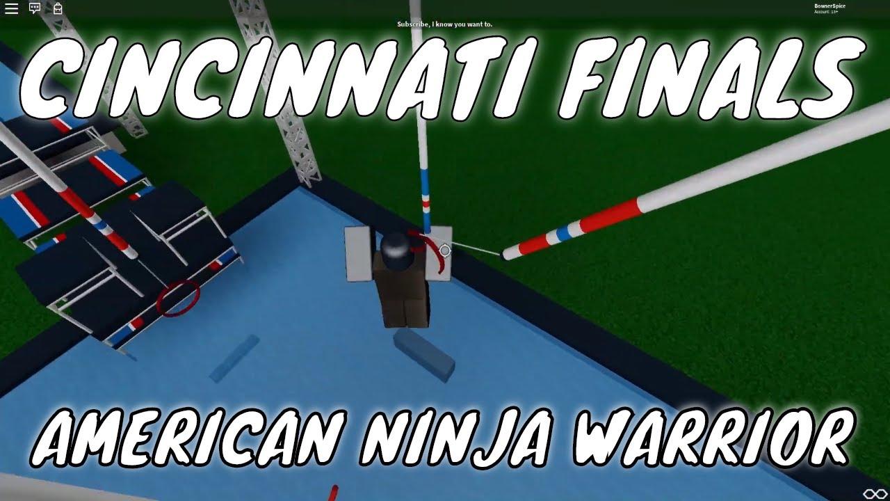 Anw Season 11 Cincinnati Finals Youtube - american ninja warrior qualifying on roblox