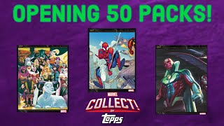 Marvel Collect! by Topps // Opening 50 PACKS of the INSTINCT Collection! screenshot 3