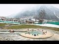 Centro Of Courmayeur In Italy ايطاليا وسط سنتر مدينة كورمايير جبال الالب 