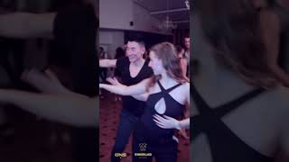 Xi and Hannah - Bachata Sensual - Social dance in Wonderland - Berlin
