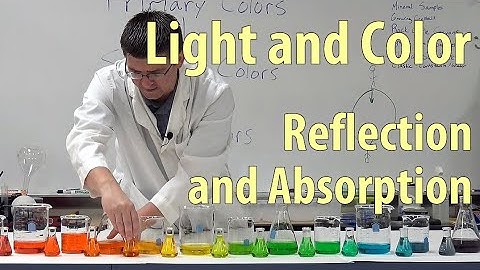 Light and Color - Reflection and Absorption