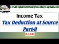 Tax deduction at sourcetds partiirs commerce