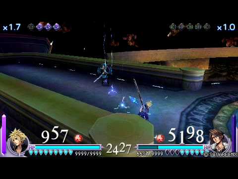 DISSIDIA　ｸﾗｳﾄﾞVSｽｺｰﾙLv105
