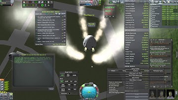 Powered Dragon V2 landing with kOS