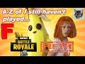 Fortnite: Battle Royale &amp; The Fifth Element (A-Z of I Still Haven&#39;t Played)