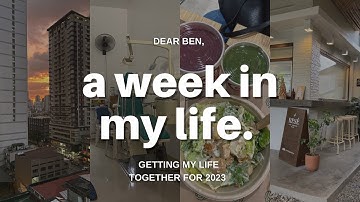 a week in my life | reset, getting my life together for 2023, errands