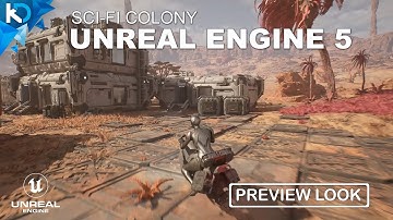 Sci-Fi Colony - Interactions - (Work in Progress) Unreal Engine 5