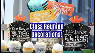 Reunited - High School Class Reunion Party Decoration Ideas | Big Dot of Happiness