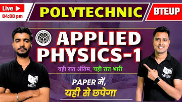 applied physics 1 important questions polytechnic 1st semester exam 2025