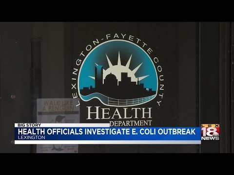 Health Officials Investigate E. Coli Outbreak