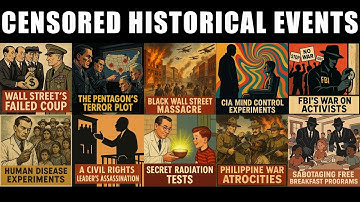 10 gecensureerde historische gebeurtenissen die bewijzen dat we zijn voorgelogen