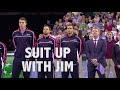 Suiting up with Jim Courier