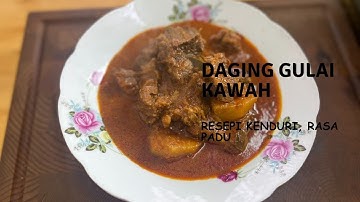 Daging Gulai Kawah | Resepi Kenduri, Rasa Padu |