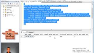 Microsoft SQL Server Webcast Part 3 of 3