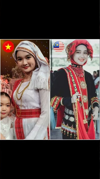 𝗖𝗵𝗮𝗺 🇻🇳 & 𝗞𝗲𝗱𝗮𝘆𝗮𝗻 🇲🇾cham #vietnam #kedayan #malaysia #shorts