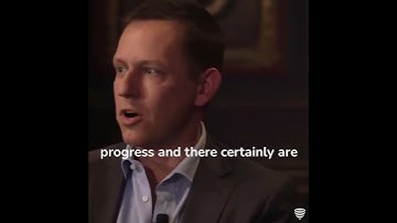 Peter Thiel on Modern Technological Progress 😮😨