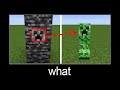Minecraft wait what meme part 168 (creeper bedrock)