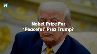 A Nobel Prize For “Peaceful” President Trump?