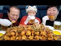 [파닭] 가마솥 치킨에 매콤한 파채 가득! 맥주까지 한 잔!! (Fried Chicken with Green onion) 요리&먹방!! - Mukbang eating show
