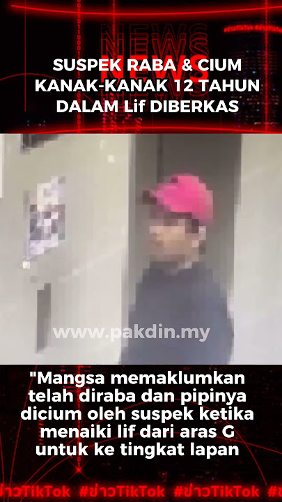 Kanak-kanak berusia 12 tahun telah dicabul seorang lelaki dalam lif. https://pakdin.my/161064/......