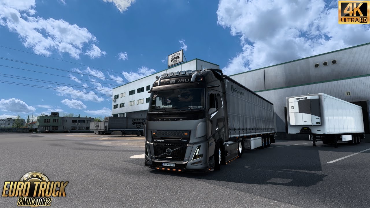 Volvo Aero Power: Fresh Juice Haul Through Balkan Backroads - 4K|| Project Ultimate RealCam|Reshade 