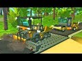 ДОРОЖНАЯ СЛУЖБА ПРОКЛАДЫВАЕТ НОВУЮ ДОРОГУ! РЕАЛЬНАЯ ЖИЗНЬ в Scrap Mechanic