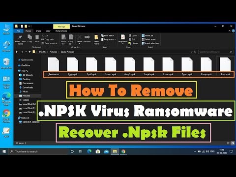 .Npsk File Virus/.Npsk Ransomware Removal (+Recover .Npsk Files)