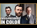 EVERY U.S President in Color | 1789 - 2020 | Jackson, Lincoln, The Roosevelt's and many more!