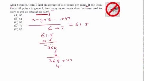 QQAD 10 Dec 2015: Basic Average Problem with Trap