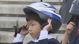 「自転車ヘルメットかぶりーな」カトリーナが呼びかけ 着用は“努力義務”に 命を守って 春の全国交通安全運動に加藤里奈さん 愛知の交通事故死者数は全国で2番目に多い