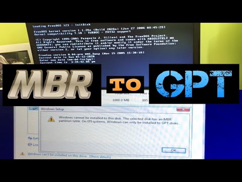 Convertir disk MRB a GPT | Inst Win10-Lap Lenovo | Modo UEFI 2020