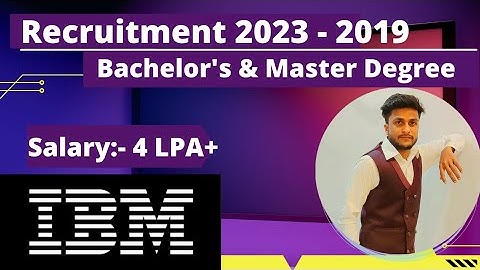 IBM Off Campus Drive For 2023 2022 2021 2020 2019 Batch | IBM Recruitment 2022 | IBM Hiring 2023