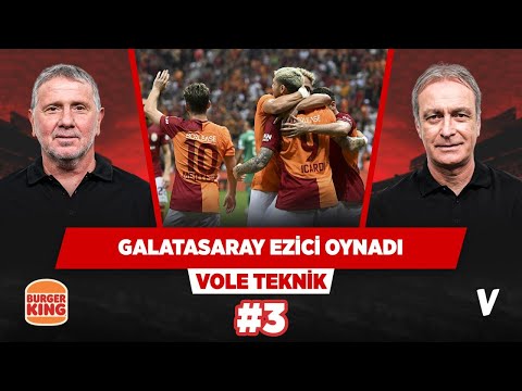 Galatasaray Trabzonspor karşısında ezici bir oyun oynadı | Önder Özen & Metin Tekin | VOLE Teknik #3