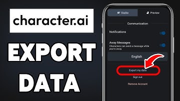 How To Export Data In Character AI 2025 | Save Your Character AI Conversations