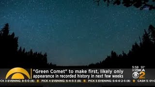 Green comet to pass by Earth for first time in 50,000 years