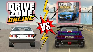 Drive Zone Online Vs Car Parking Multiplayer | Toyota Ae86 Trueno