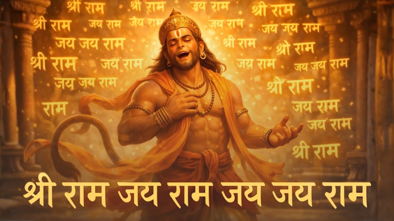 Shri Ram Jai Ram Jai Jai Ram | Vijay Mantra of Shri Ram | Ram Naam Chanting | Bhajan Marg