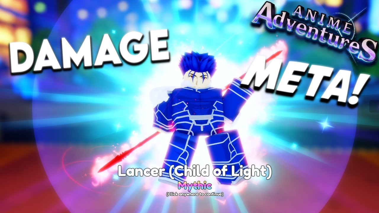 Showcasing New Evolved Lancer Child Of Light Is INSANELY In Anime  Adventures Update 17! 