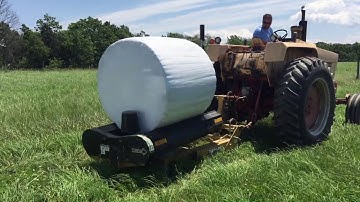 Round Bale Wrapping