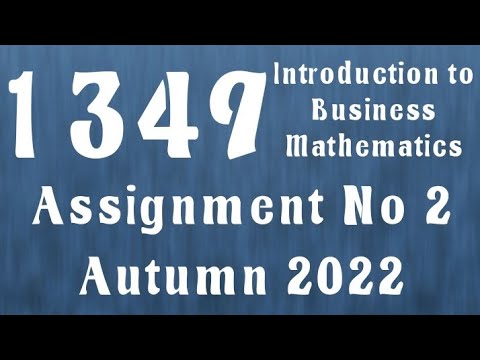 1349 solved assignment 2023