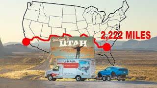 I DROVE 2000 MILES across the country in a U-Haul truck