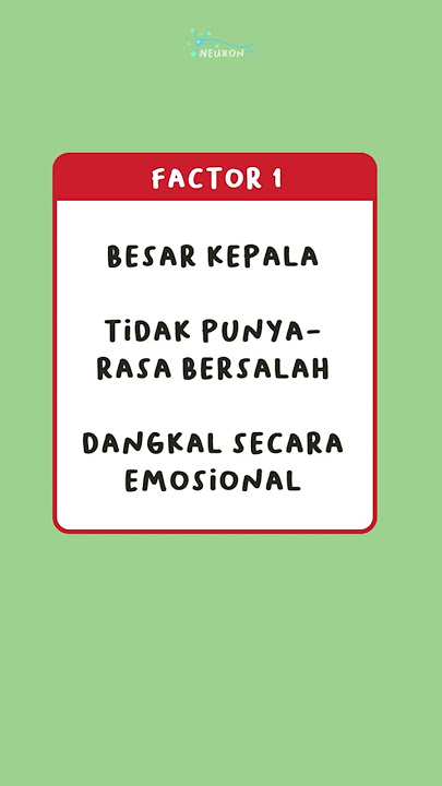 Psikopat vs Sosiopat