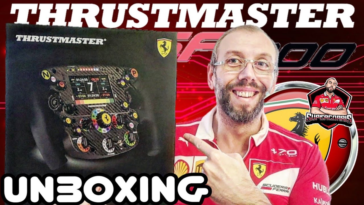 UNBOXING CORONA SF1000 FERRARI F1 THRUSTMASTER ADD-ON 💥 PS5 PS4 PC 