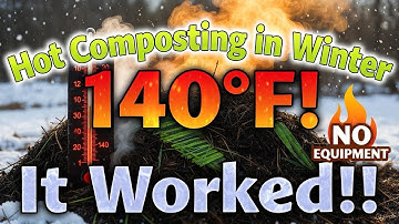 I Added THIS to My Winter Compost… The Heat Boost Was Crazy!